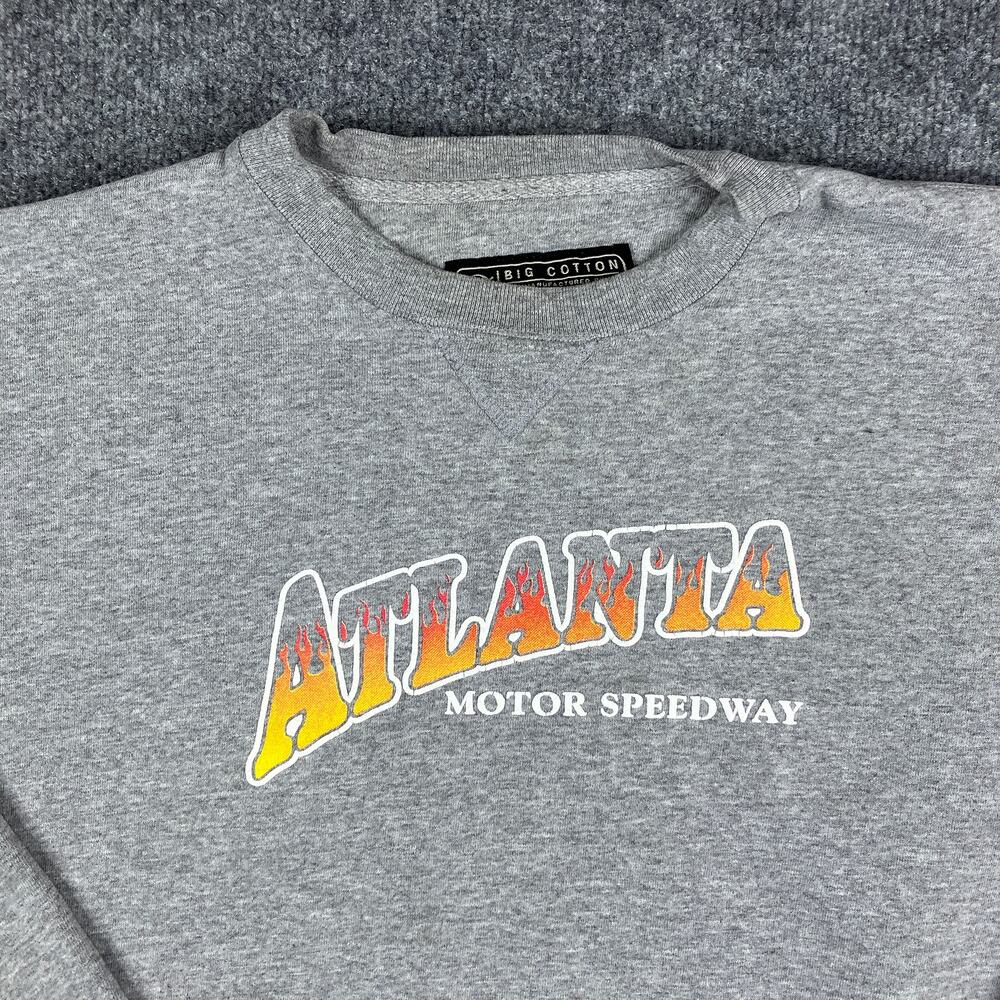 Gear For Sports Sweatshirt‎ Mens XL Gray Atlanta Motor Speedway Pullover